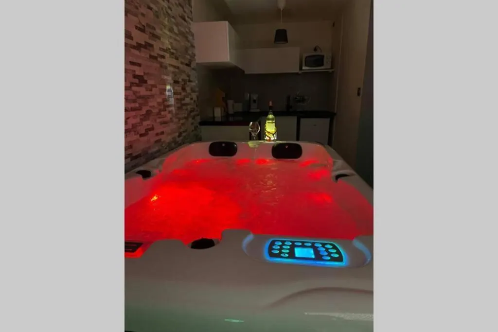 Appartamento Joli T2, jacuzzi, jardin et parking privés, métro Tolosa